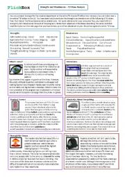English Worksheet: TV Station Takeover Adjective Exercise and debate - 2