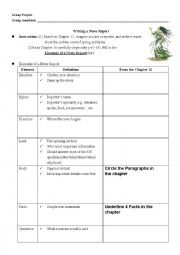 English Worksheet: The Lion, the witch and the wardrobe (Chapter 11)
