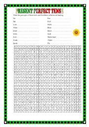 English Worksheet: Present Perfect