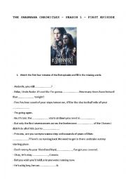 English Worksheet: The Shannara Chronicles