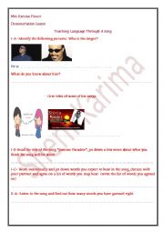 English Worksheet: Worksheet for the 3rd form