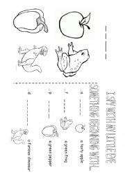 English Worksheet: green phonetics