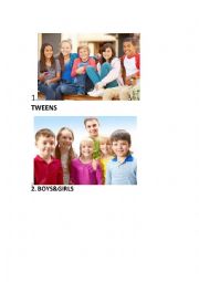 teens and tweens
