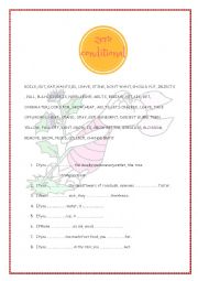 English Worksheet: Zero conditional