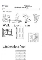 English Worksheet: activity