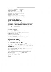 English Worksheet: Youve Got a Friend2