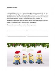 Christmas quiz