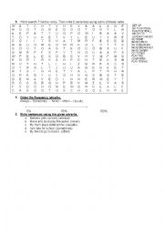 English Worksheet: Simple present