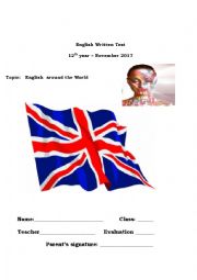 English Worksheet: The evolution and globalization of the Engliksh lamguage.