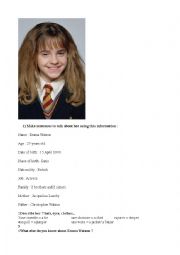 Emma Watson description