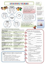 STATIVE VERBS