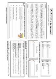 English Worksheet: school violence