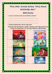 English Worksheet: Cinderella