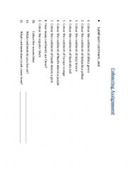 English Worksheet: Continents and Oceans Labeling
