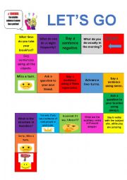 English Worksheet: Present simple