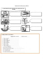 verb to be yes no questions with adjectives