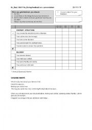 Skill File_Feedback presentations