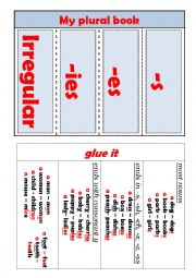 English Worksheet: My plural book