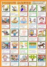 English Worksheet: Possessive adjectives