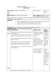 English Worksheet: Lesson plan on Cultural Diversity