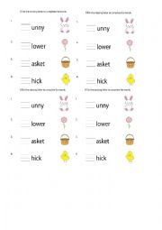 Easter vocabulary