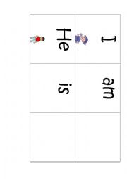 English Worksheet: To Be sentence scramble - Is, Are and personal pronouns