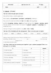 mid term test n2 7th form