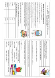 Basic language revision age 9+