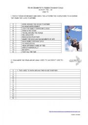 English Worksheet: Used to 