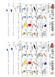 English Worksheet: A or An worksheet