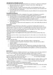 English Worksheet: writings