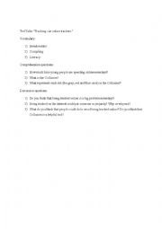 English Worksheet: TED Talks 