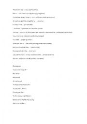 English Worksheet: paddington