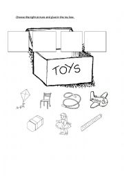 English Worksheet: Toys