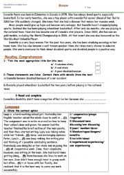 English Worksheet: 1st form