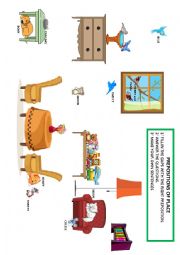 BASIC prepositions of place