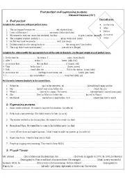 English Worksheet: Past perfect and expressing purpose exercices 
