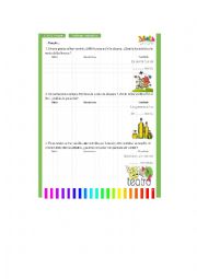 English Worksheet: PROBLEMS
