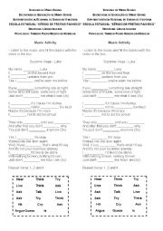 English Worksheet: Present Simple Song - Luka