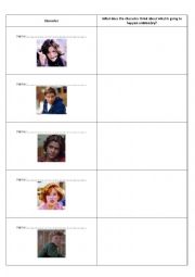 English Worksheet: Breakfast Club Worksheet