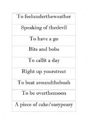 Idioms 