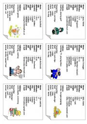 English Worksheet: GETTING TO KNOW EACH OTHER