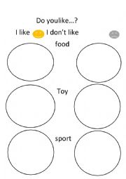 English Worksheet: Do you like..?
