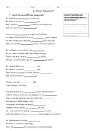 English Worksheet: Ed Sheran - Galways Girl