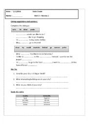 English Worksheet: action pack 6th Grade
