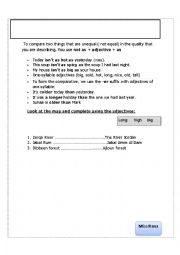 English Worksheet: action pack 6th Grade