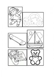 English Worksheet: Toys - reading