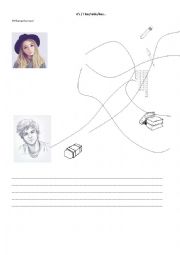 English Worksheet: Its/Theyre his/her