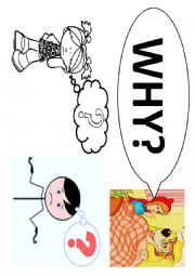 English Worksheet: A set of Flashcards: Question words - 6
