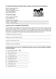 English Worksheet: English Grammar Test